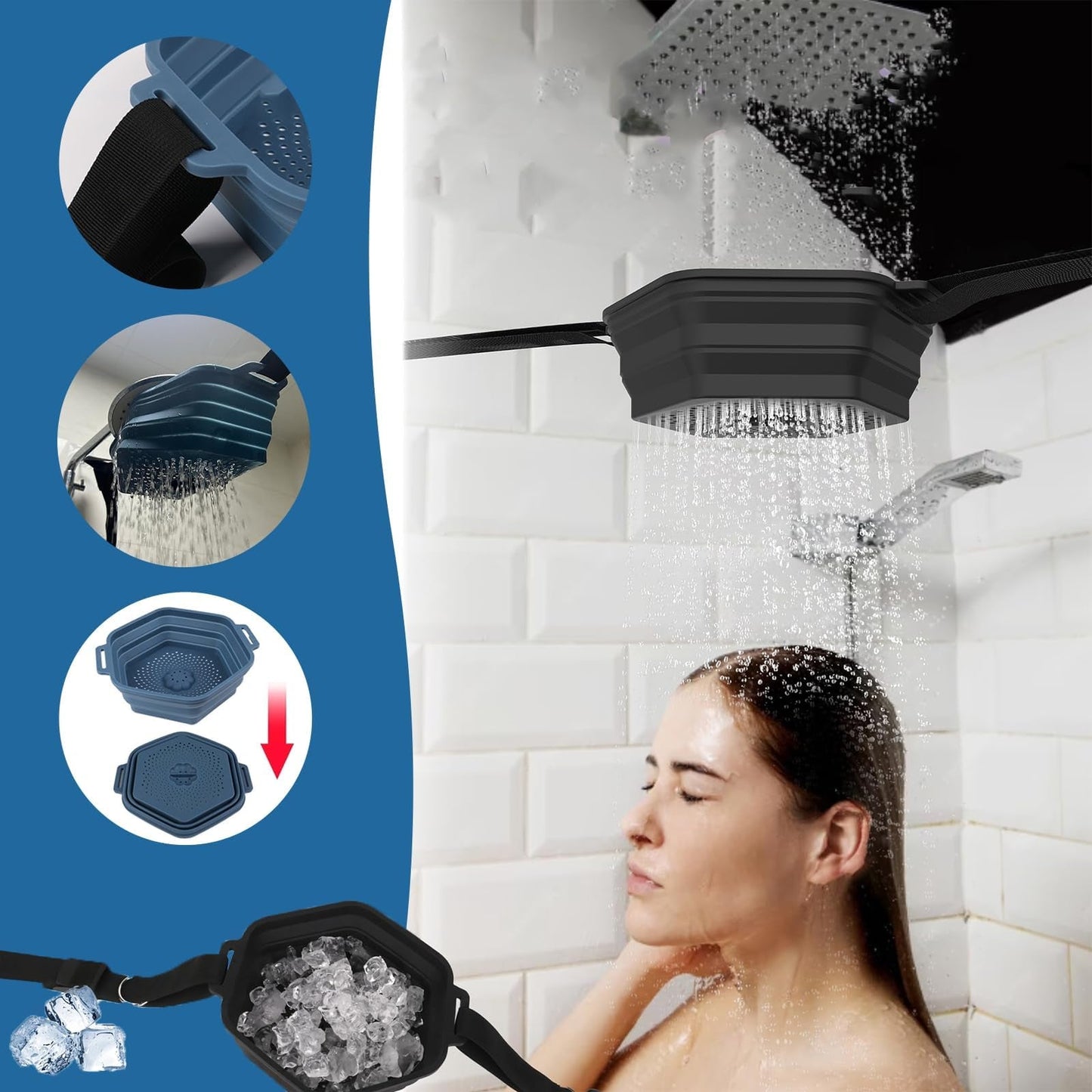 Portable Ice Bath Shower