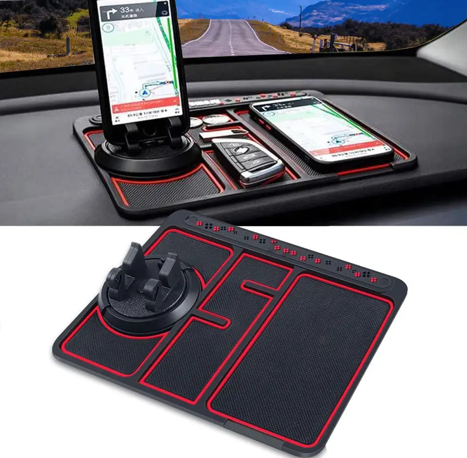 Multifunction Car Anti-Slip Mat with Auto Phone Holder