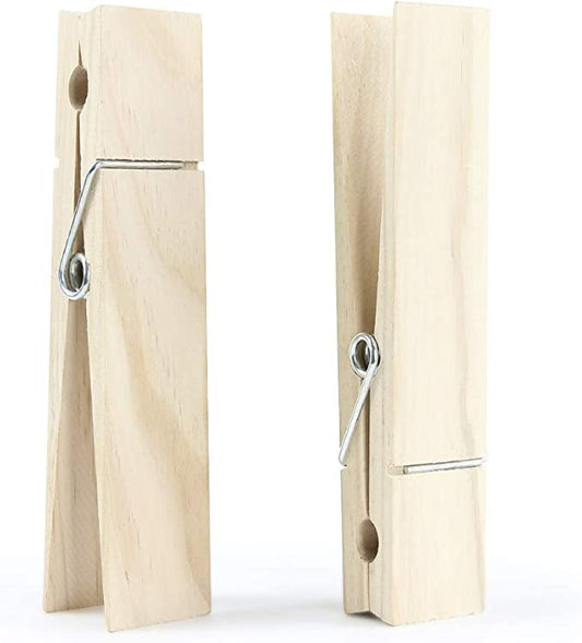 Multi-Function Wooden Clothespins