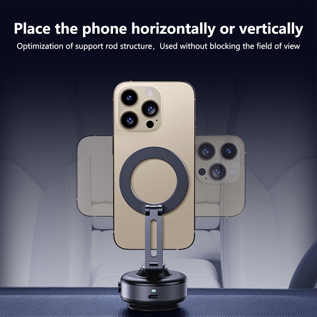 Portable Magnetic Phone Holder