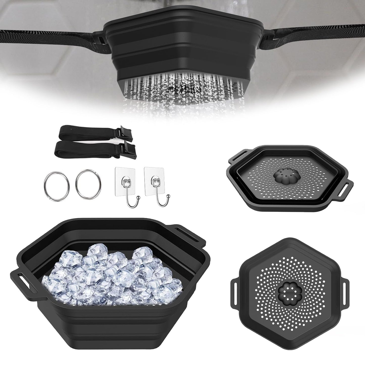 Portable Ice Bath Shower