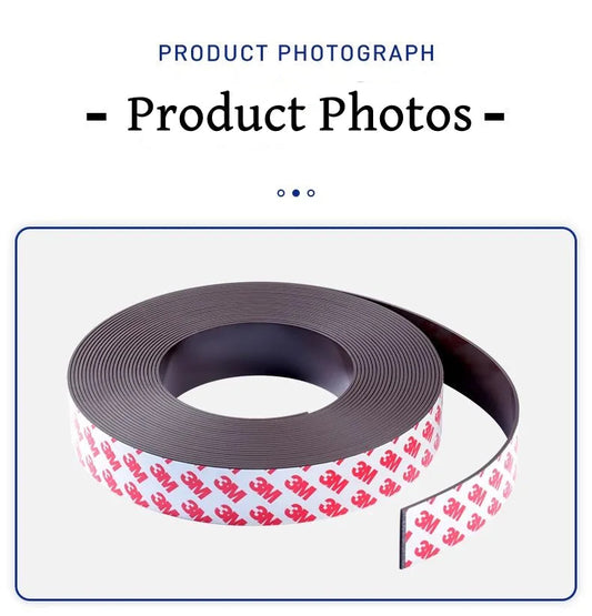 Double sided magnetic tape