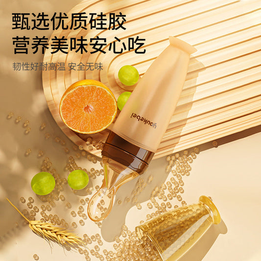 Silicone Soft Spoon Bottle for Baby Care