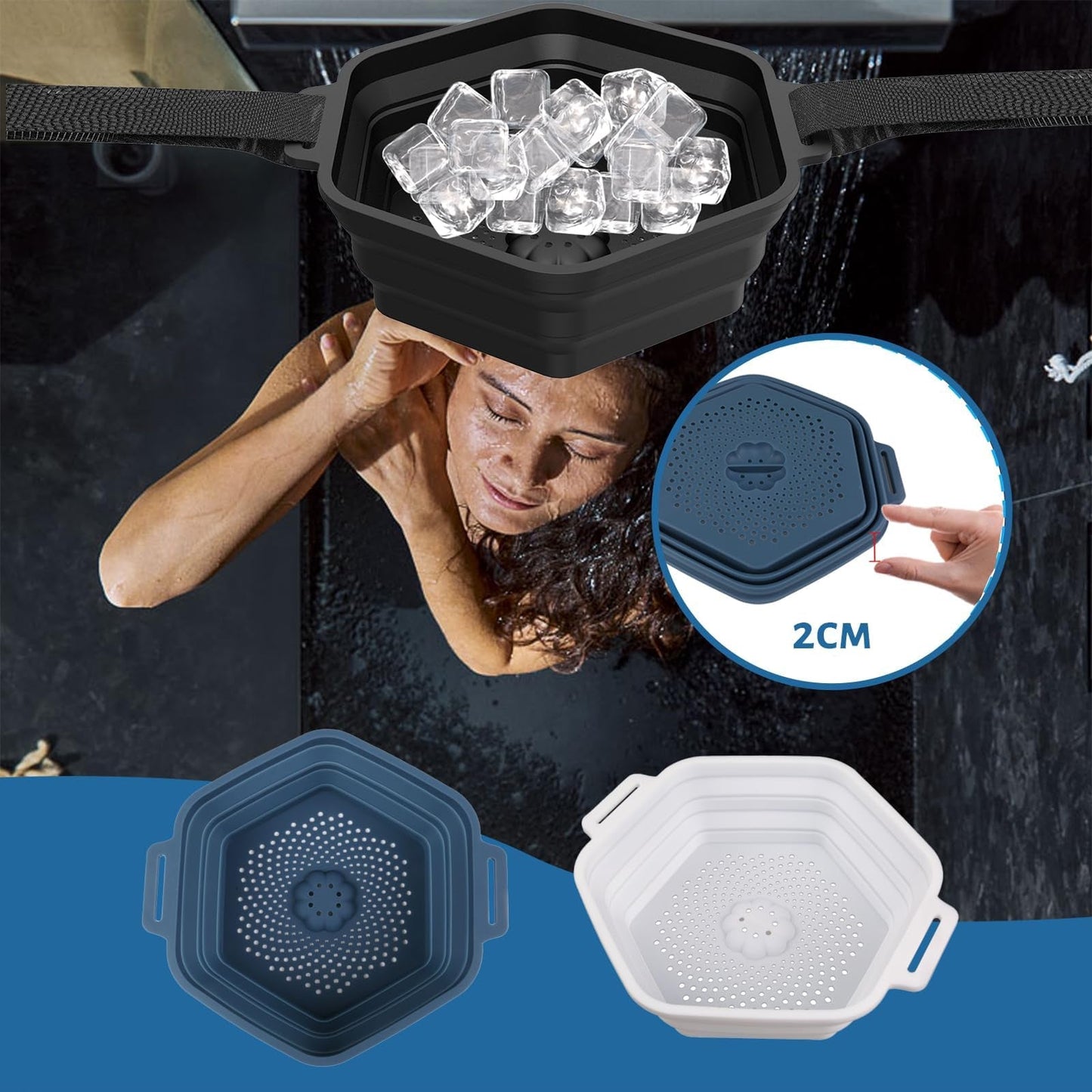 Portable Ice Bath Shower