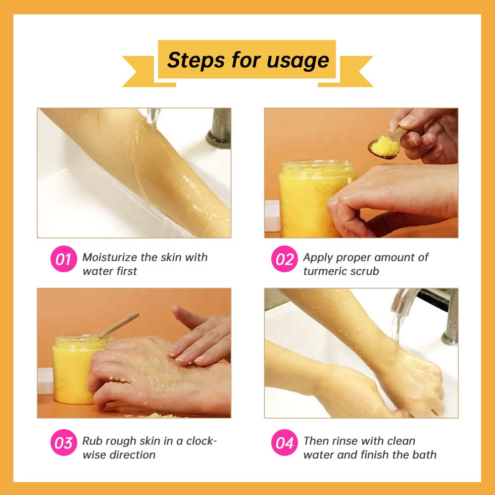 Body Scrub Vitamin C Turmeric Whitening