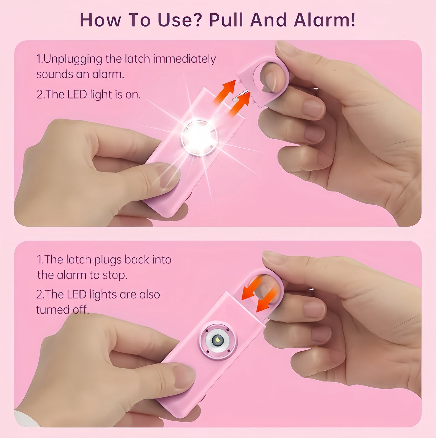 Self Defense LED Flashlight