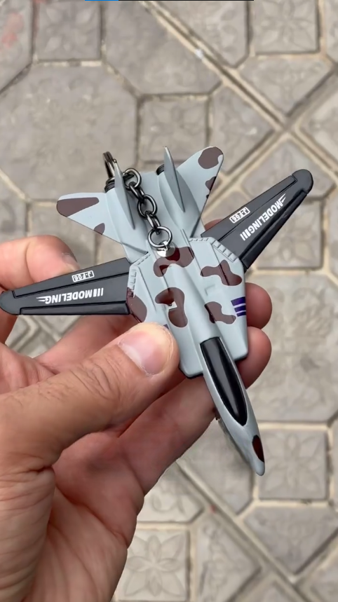 Military Aircraft Hook Keychain