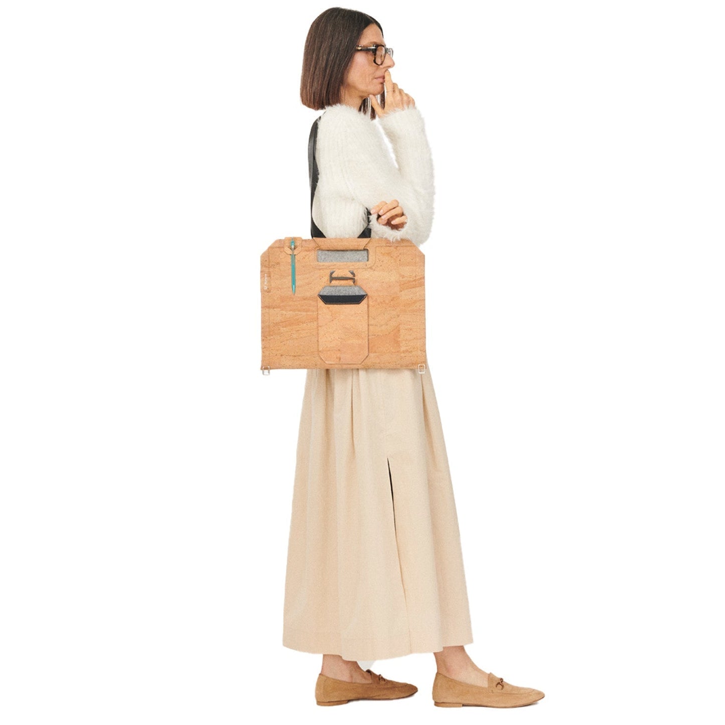 Premium-quality women’s leather bag